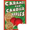 Caramel and Candied Apples Window Decal.
